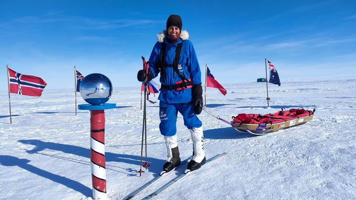 The First Woman Of Color Who Explores The South Pole Alone