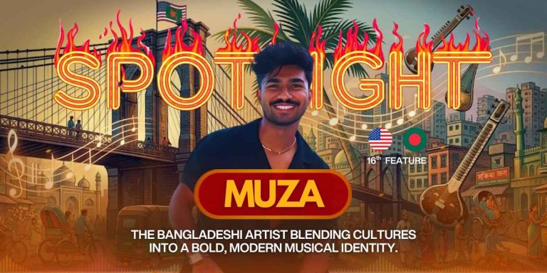 TINDS spotlight on MUZA, the Bangladeshi artist blending global sounds into Bangla music