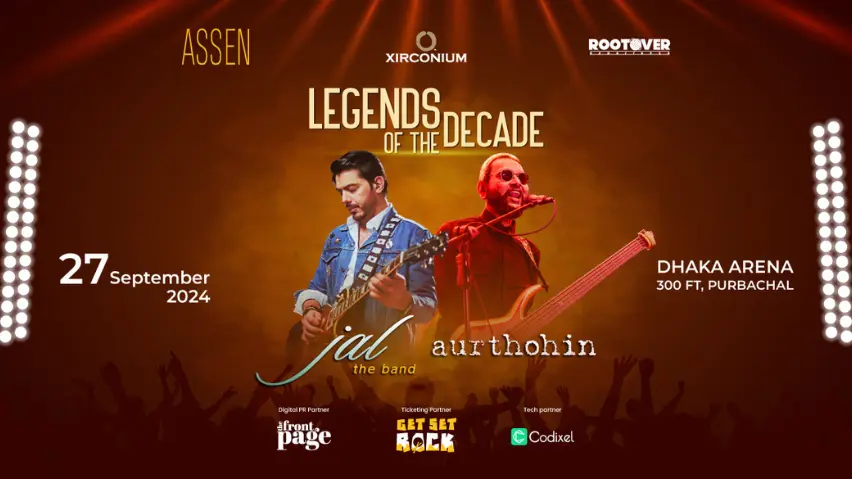 Bassbaba Sumon Returns with Aurthohin for a Legendary Concert, Joined by Jal The Band!