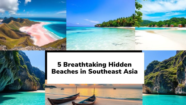 5 Breathtaking Hidden Beaches in Southeast Asia