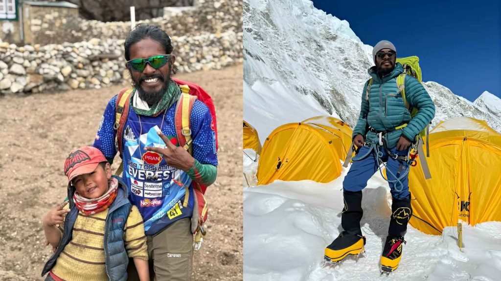 Bangladeshi Mountaineer Ikramul Hasan Shakil Makes History with Sea to Summit Everest Expedition