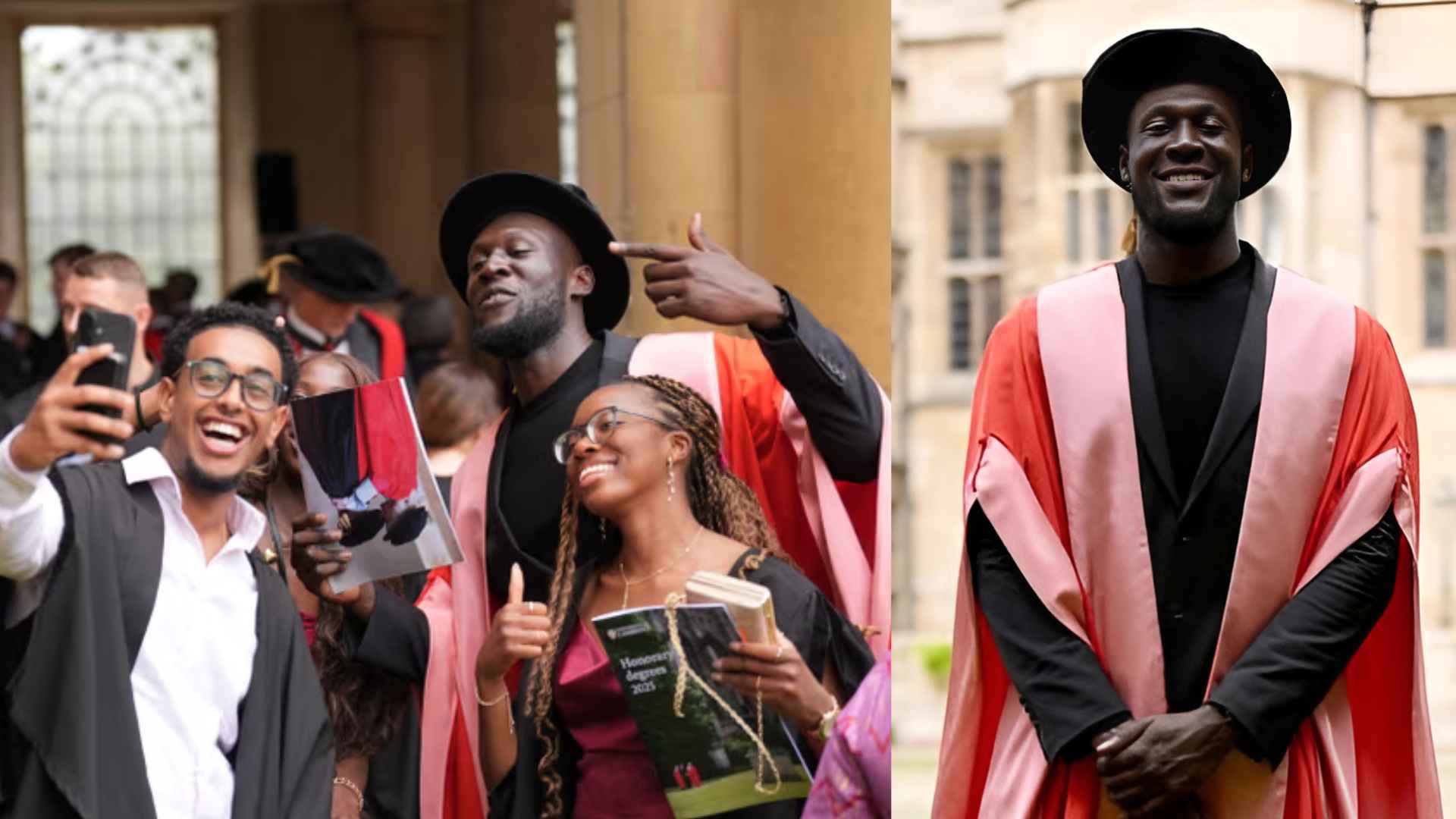 Stormzy Receives Honorary Doctorate from Cambridge for Racial Justice Work