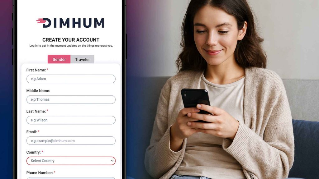 DimHum: The People-Powered Shipping App Rethinking Global Shipping