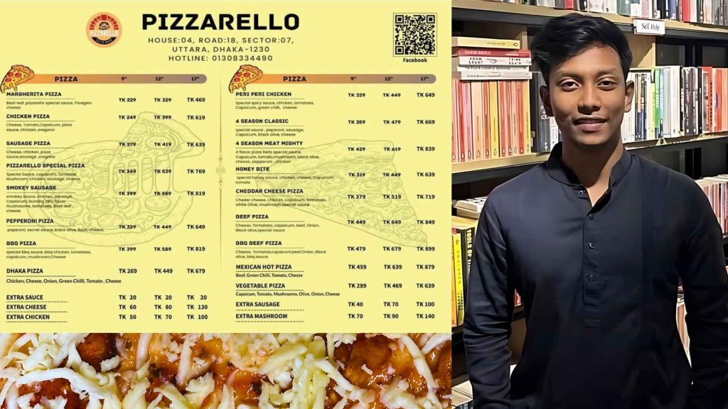 Big Slices, Small Prices: Inside Pizzarello Uttara