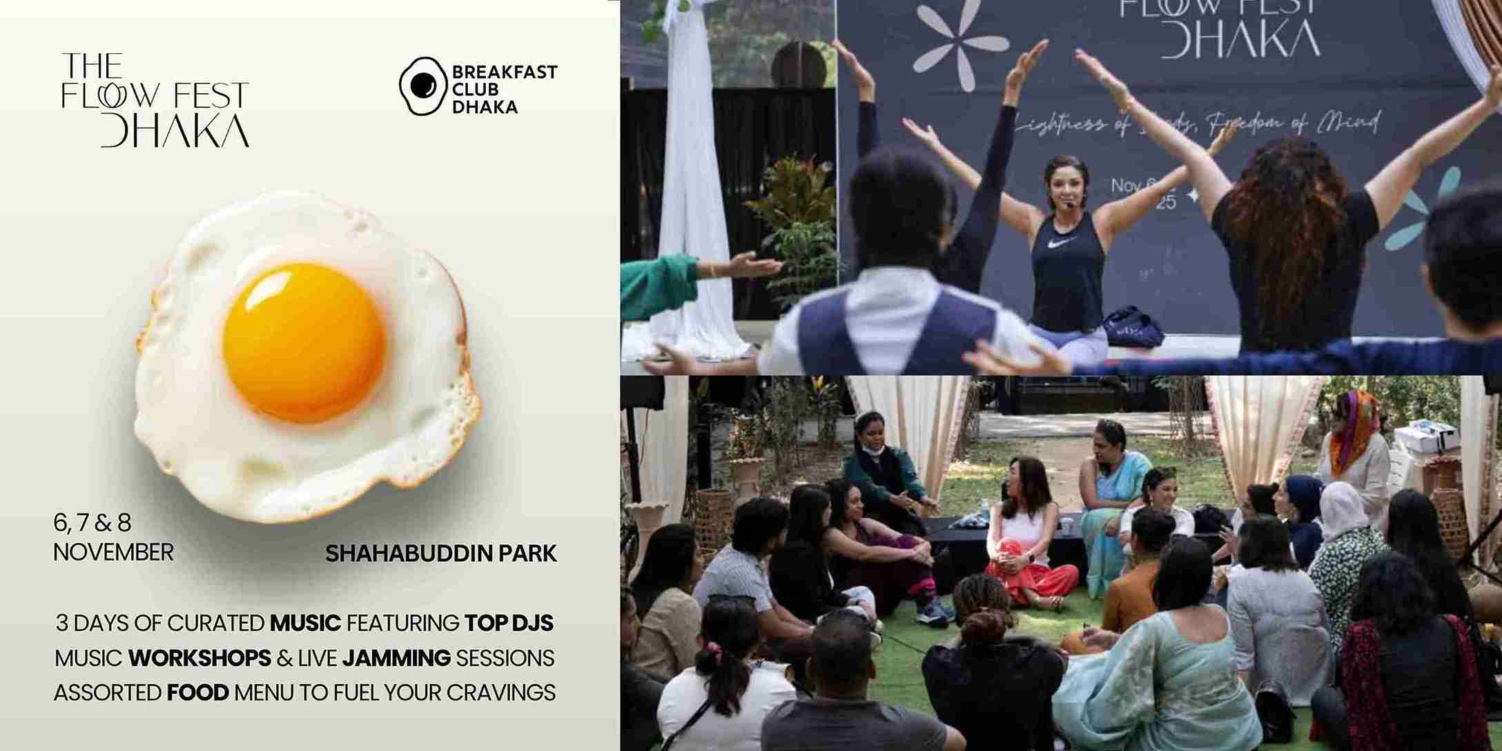 Breakfast Club Dhaka Brings the Morning Magic to Flow Fest 2025