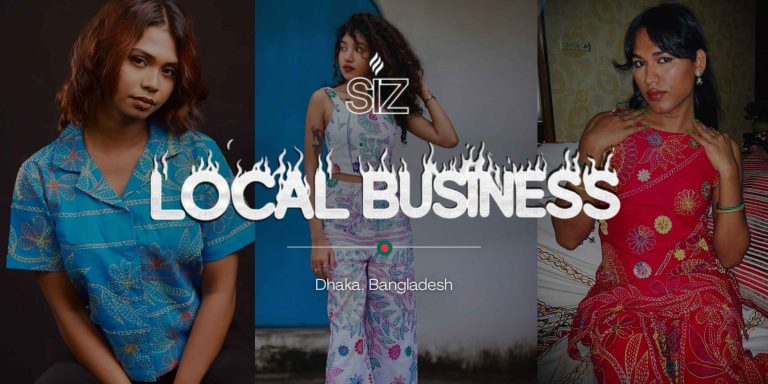 SIZ, a Bangladeshi fashion brand redefining modern heritage wear through contemporary design and traditional craftsmanship.