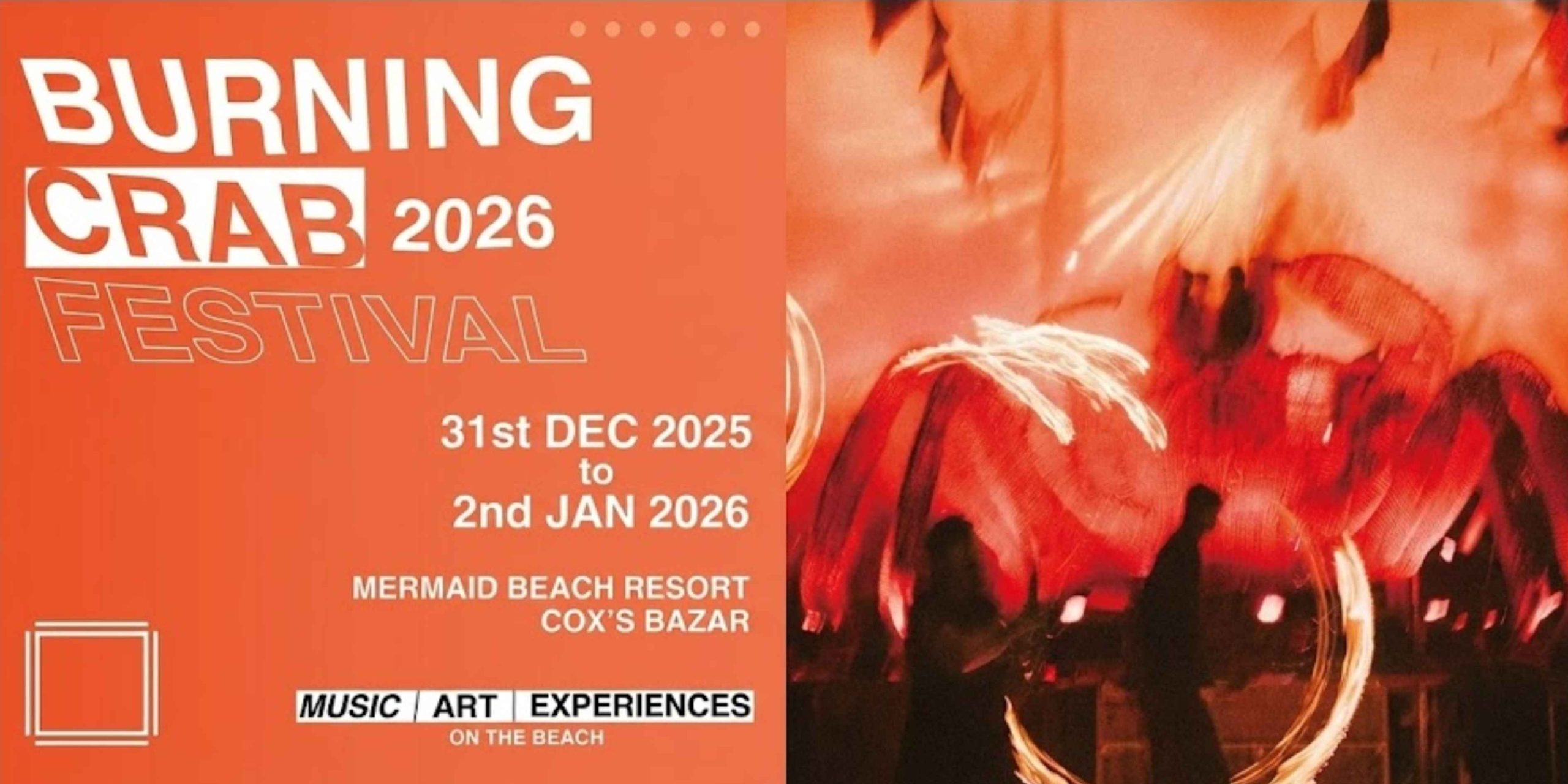 Burning Crab Festival 2026 beach celebration at Cox’s Bazar