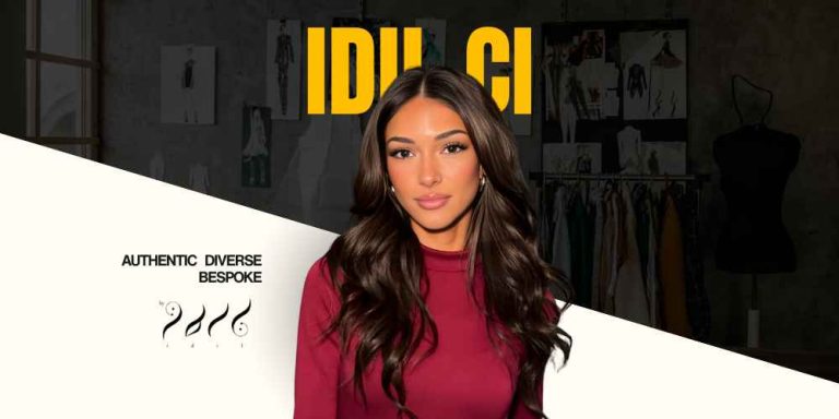 Idil Ci Desi fashion creator feature banner.