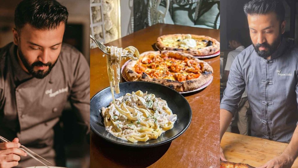 Close-up portrait of Nayeem Ashraf smiling confidently, symbolizing his global culinary ambitions.