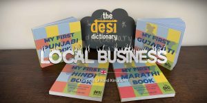The Desi Dictionary first-words books for learning South Asian languages