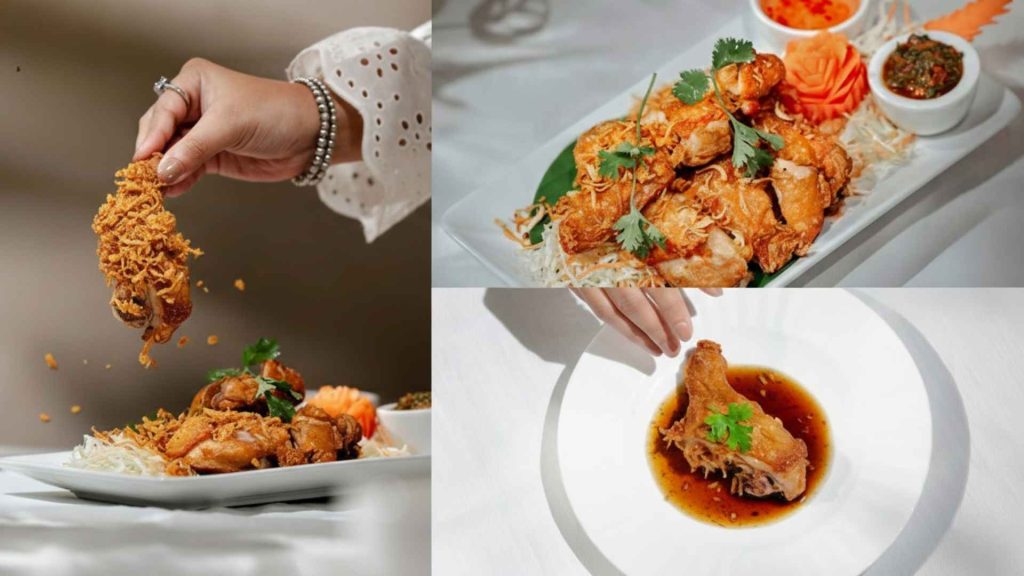 Thai fried chicken at BOHO Dhaka