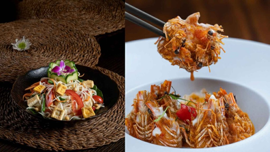Signature Thai dishes at BOHO Dhaka