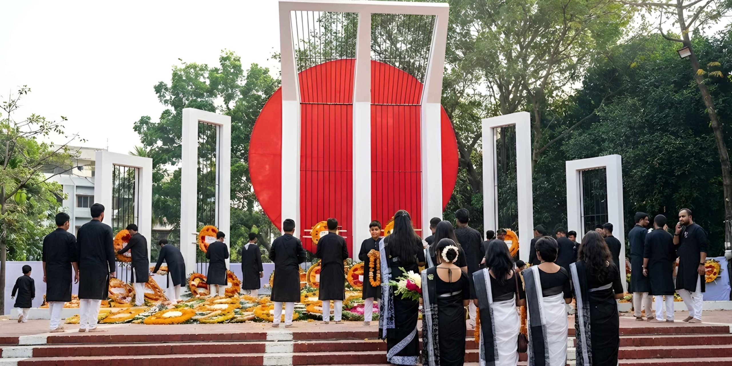 International Mother Language Day Bangladesh tribute at Shaheed Minar February 21