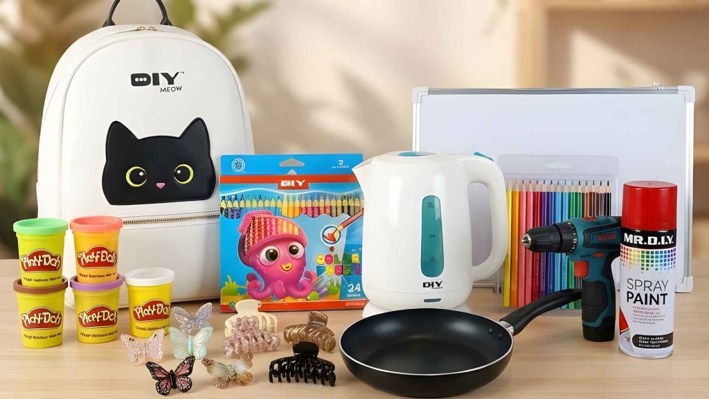 Everyday household essentials, hygiene products, and kitchen staples curated by MR.DIY Dhaka.