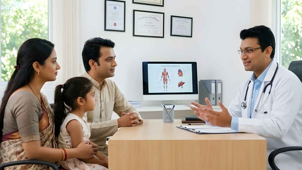 The exterior of Izna Medical Care PC, the primary practice of Dr. Ishtiaq Hossain, located in Jamaica, Queens.